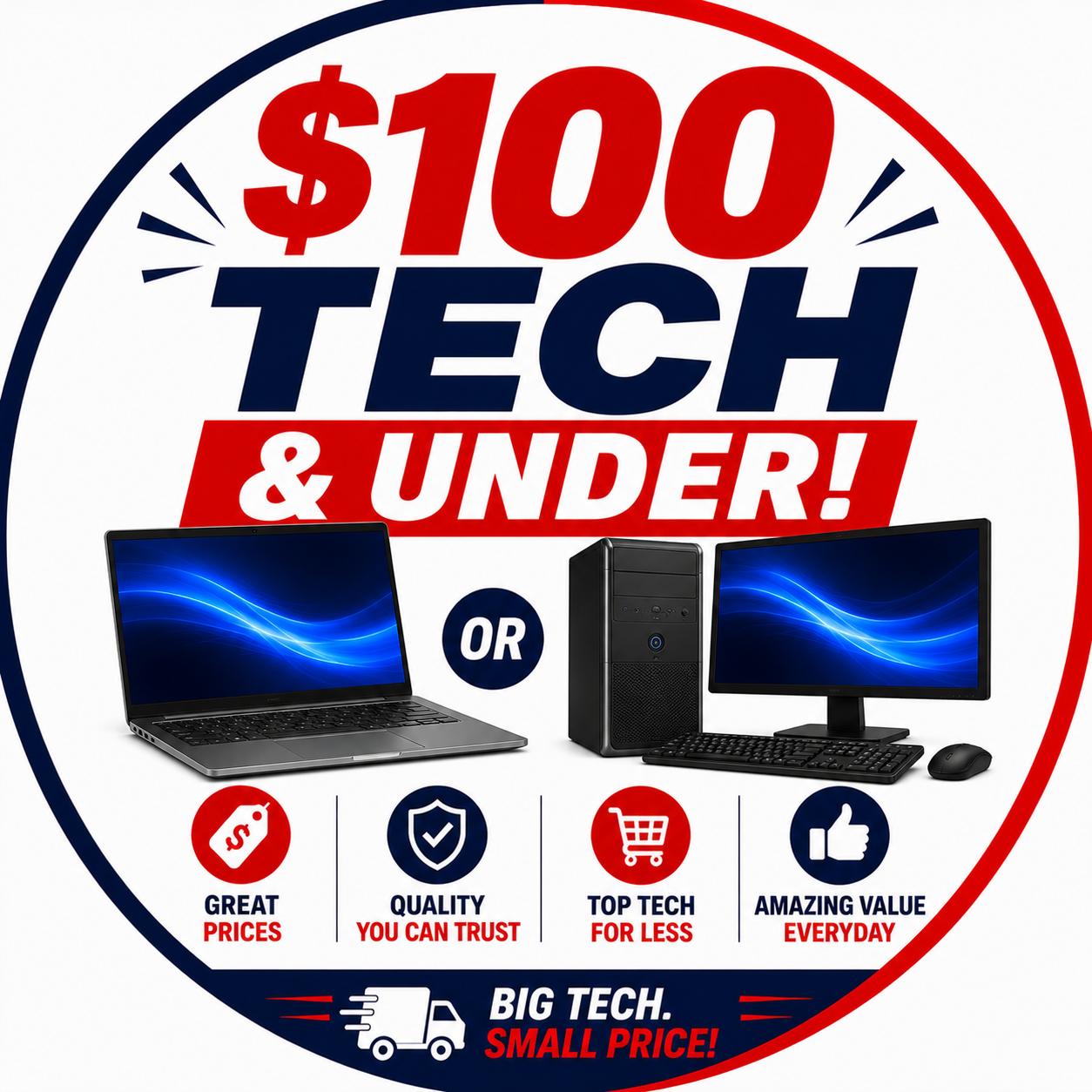 $100 & Under Tech