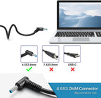 HP Blue Tip Charger (65W) (4.5MM)