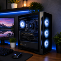 Custom Gaming PC with Cool Case
