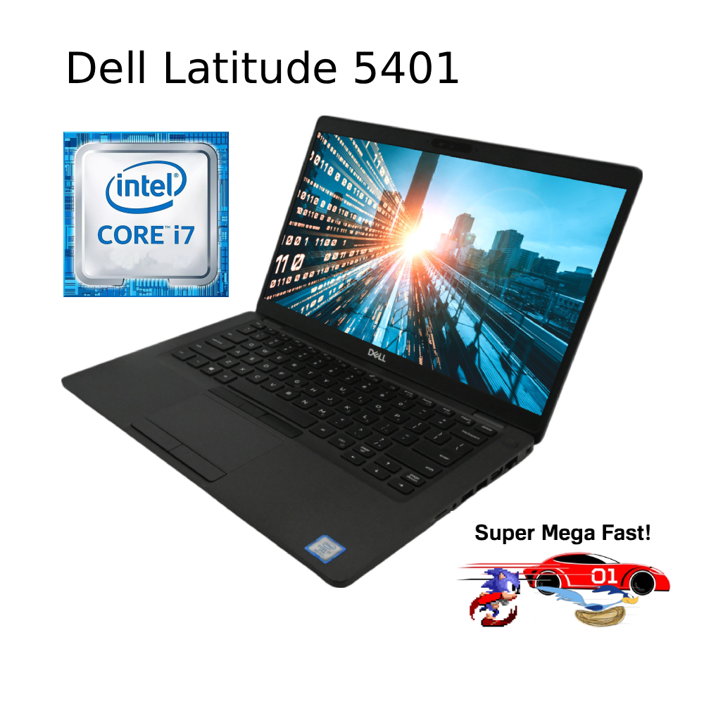Dell Latitude 5401 | i7 9850H @ 2.60Ghz | 16GB RAM | 512Gb SSD
