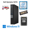 Dell Optiplex 5070 MicroPC |Intel i7 9th Gen | 16GB RAM | 512Gb SSD