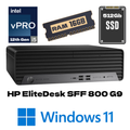 HP Elite SFF 800 G9 Desktop PC - Intel i5 vPro 12th Gen - 16GB RAM - 512Gb SSD