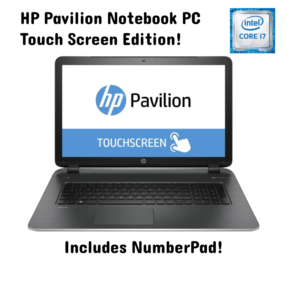 HP Pavilion NoteBook TouchScreen Edition - 8GB RAM | 256Gb SSD