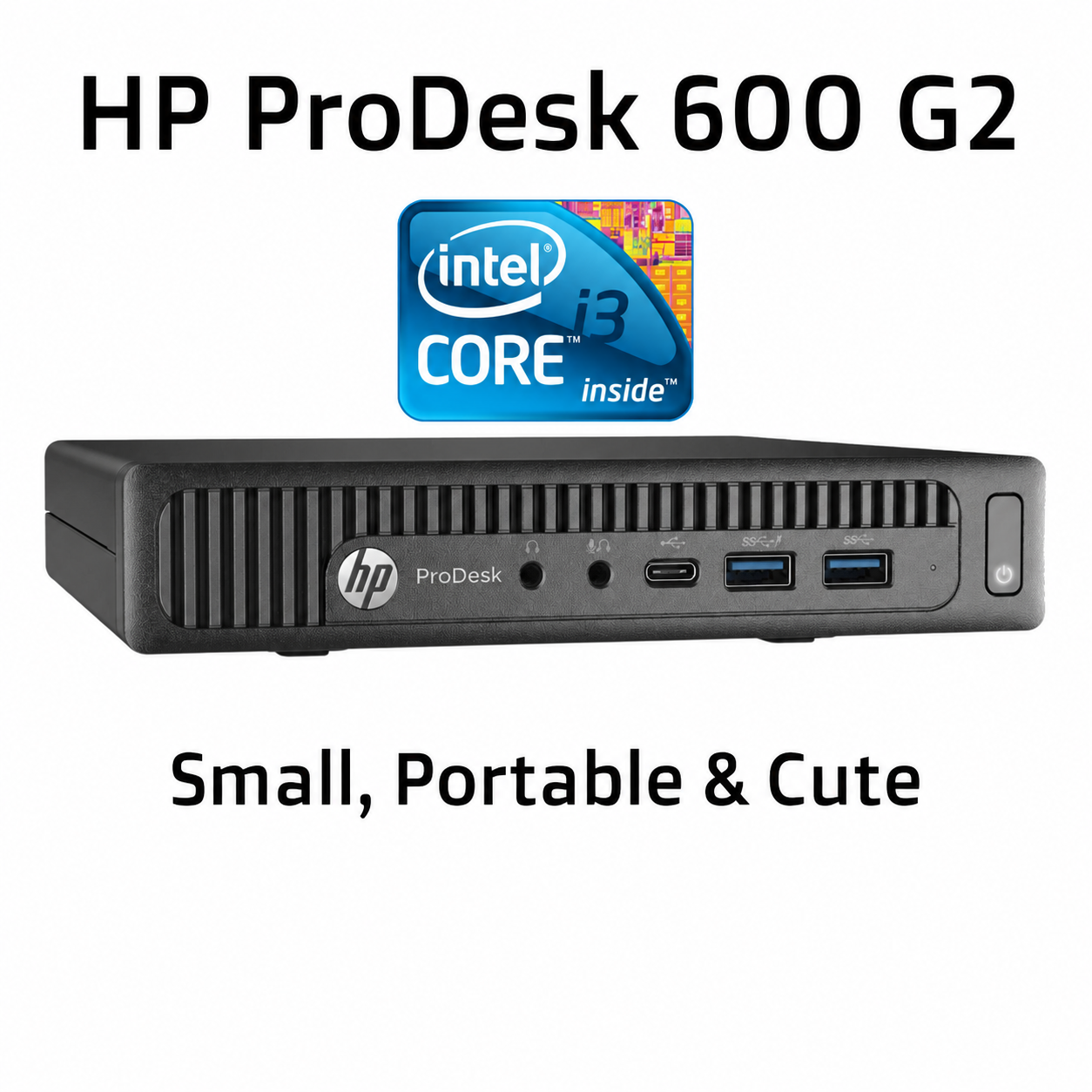HP EliteDesk 600 G2 MicroPC | 16Gb RAM & 256Gb SSD