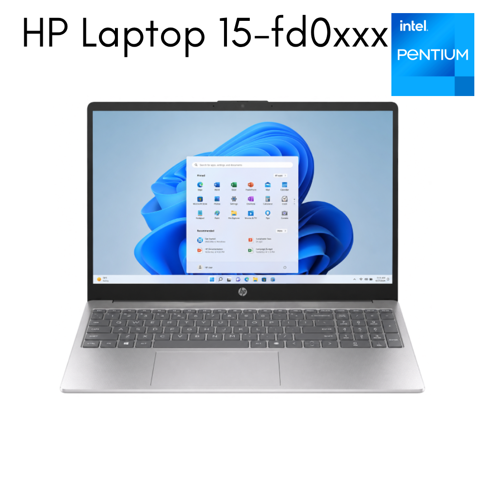 HP Laptop 15-fd0xxx Intel Pentium | 16GB RAM | 128Gb SSD