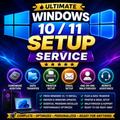 🔥 Windows 10 / 11 Ultimate Setup Service – Hardware Addition • Data Transfer • Printer Seutp